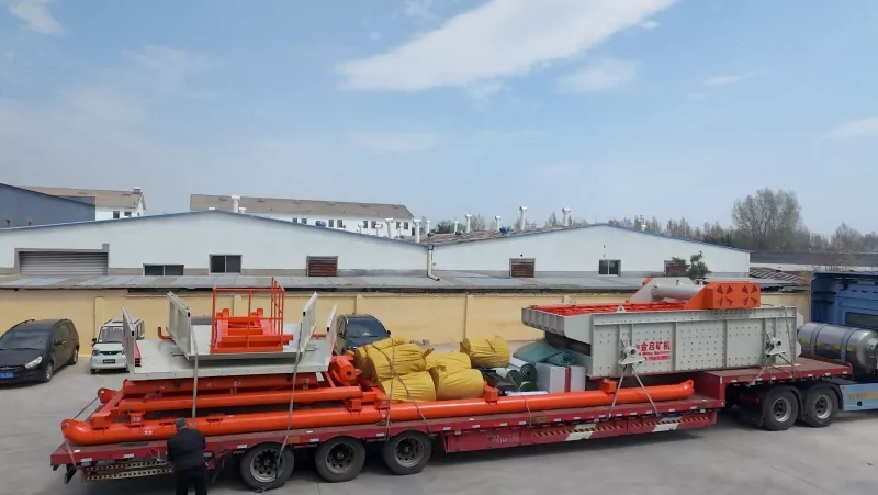 중앙아시아에서 반복주문! Jinqi 금 채굴 스크린 유닛 출하