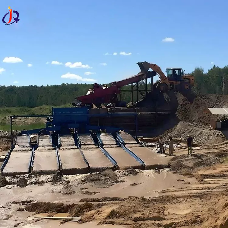 점토 충적금 세척 공장