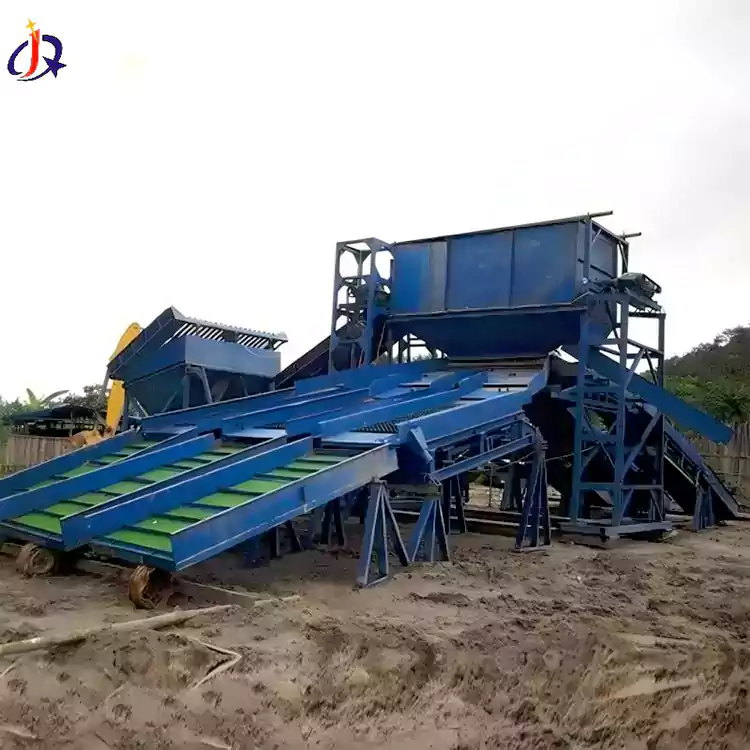 육상 금 채굴 장비